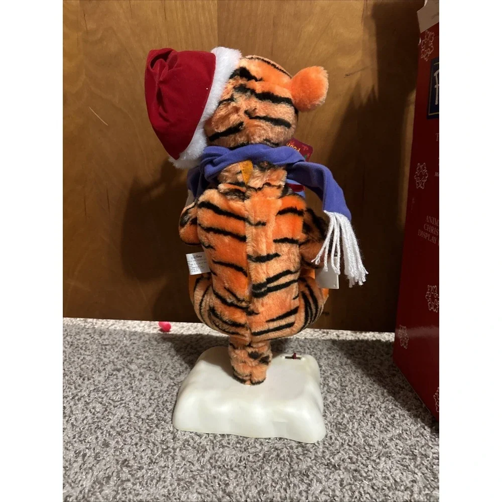Disney Tigger Motion-ette Christmas Animated Winnie The Pooh Figure Telco 1998